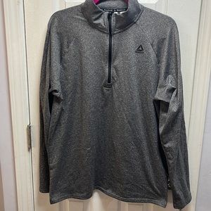 Reebok Gray Quarter Zip